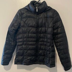 Calvin Klein Packable Premium Down Blend Women’s Jacket Black Size Large